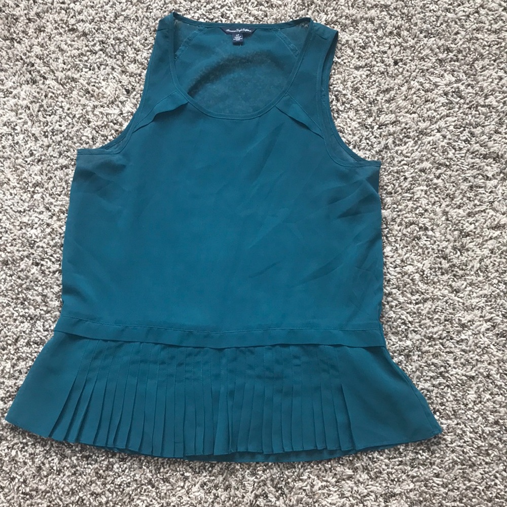 Sheer tank top